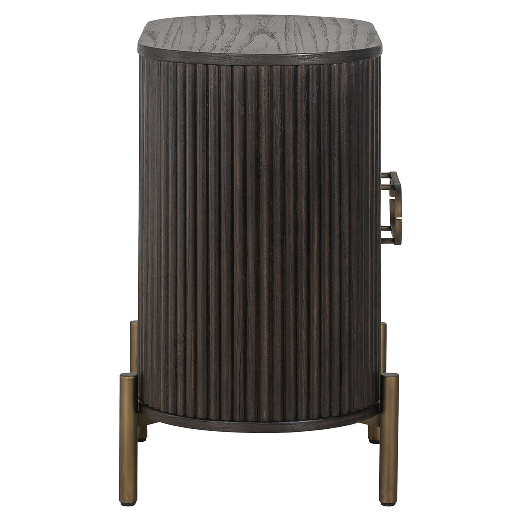 Table de chevet Luxor brown