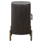 Table de chevet Luxor brown