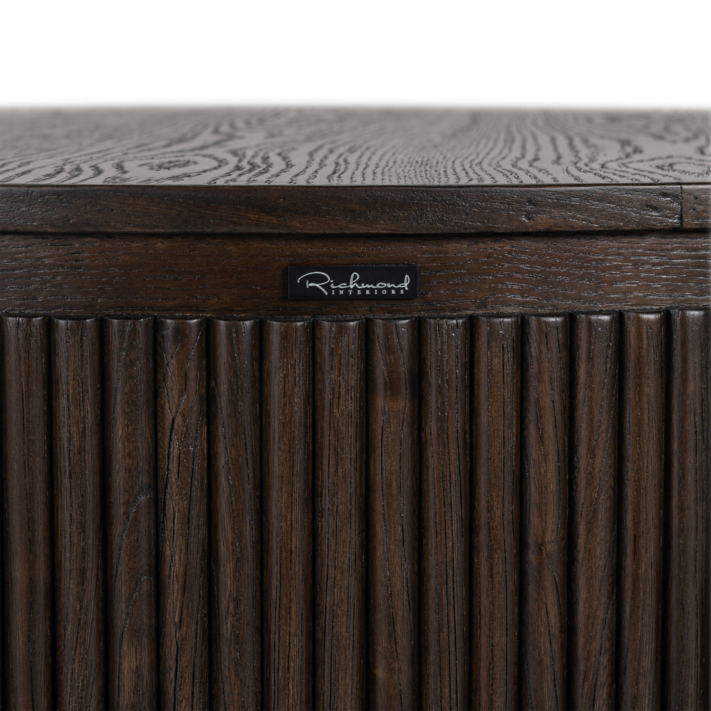 Table basse Luxor brown 95Ø