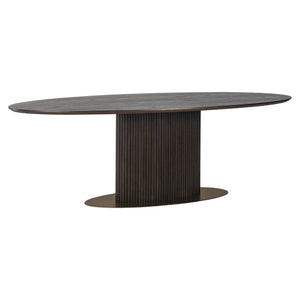 Table à manger Luxor brown oval 235