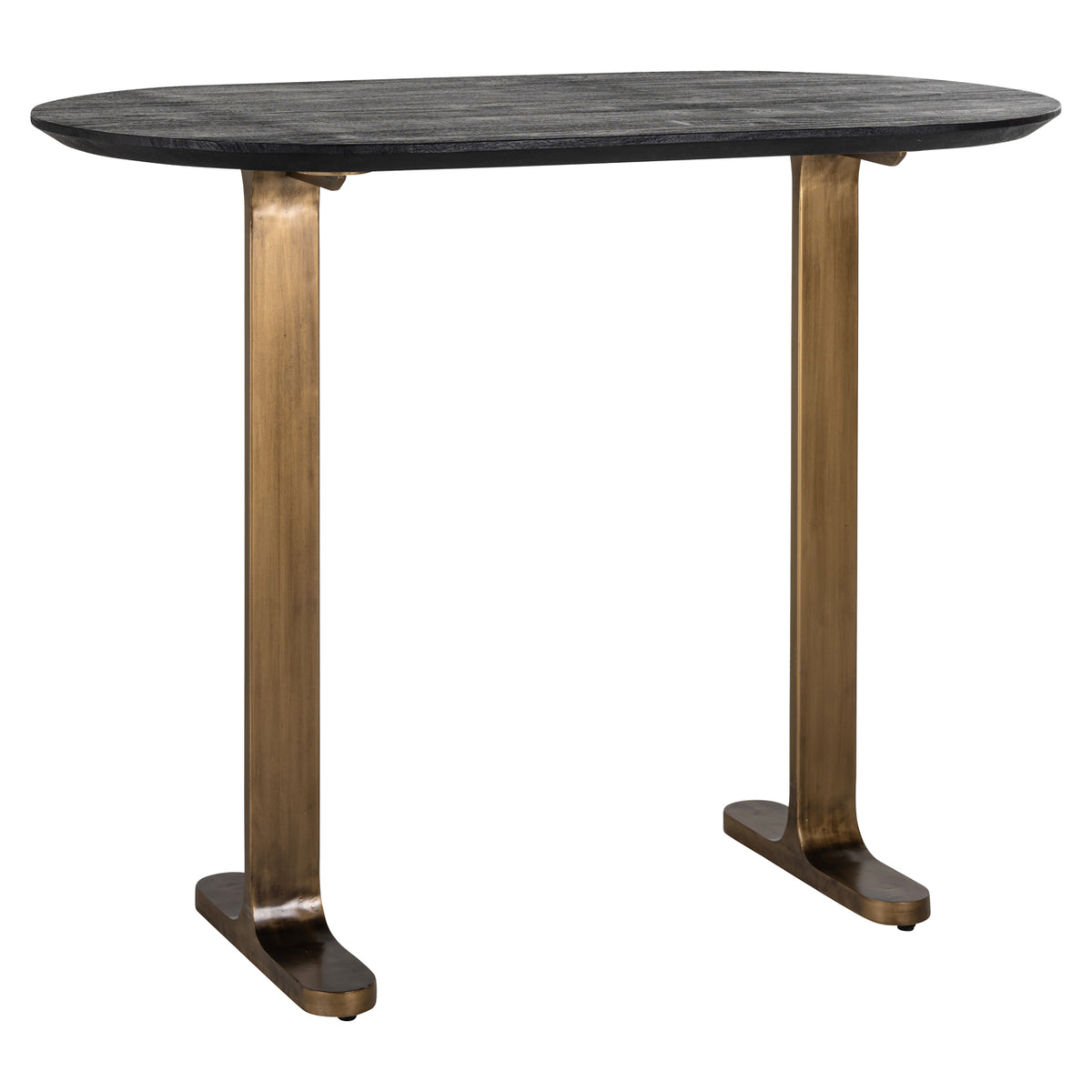 Table de bar Revelin black/gold 140