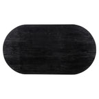 Table de bar Revelin black/gold 140