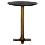 Table de bar Revelin black/gold 81Ø