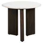 Table d'appoint Mayfield brown 55Ø