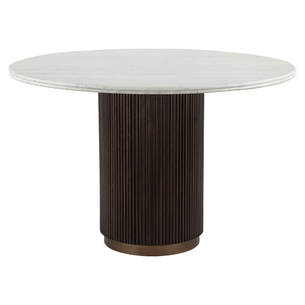 Table à manger Mayfield brown 120Ø