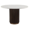 Table à manger Mayfield brown 120Ø