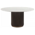 Table à manger Mayfield brown 140Ø