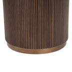 Table à manger Mayfield brown 140Ø