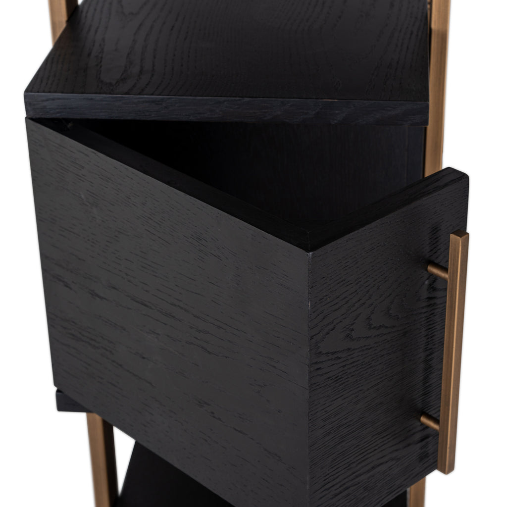 Vitrine Cambon dark coffee