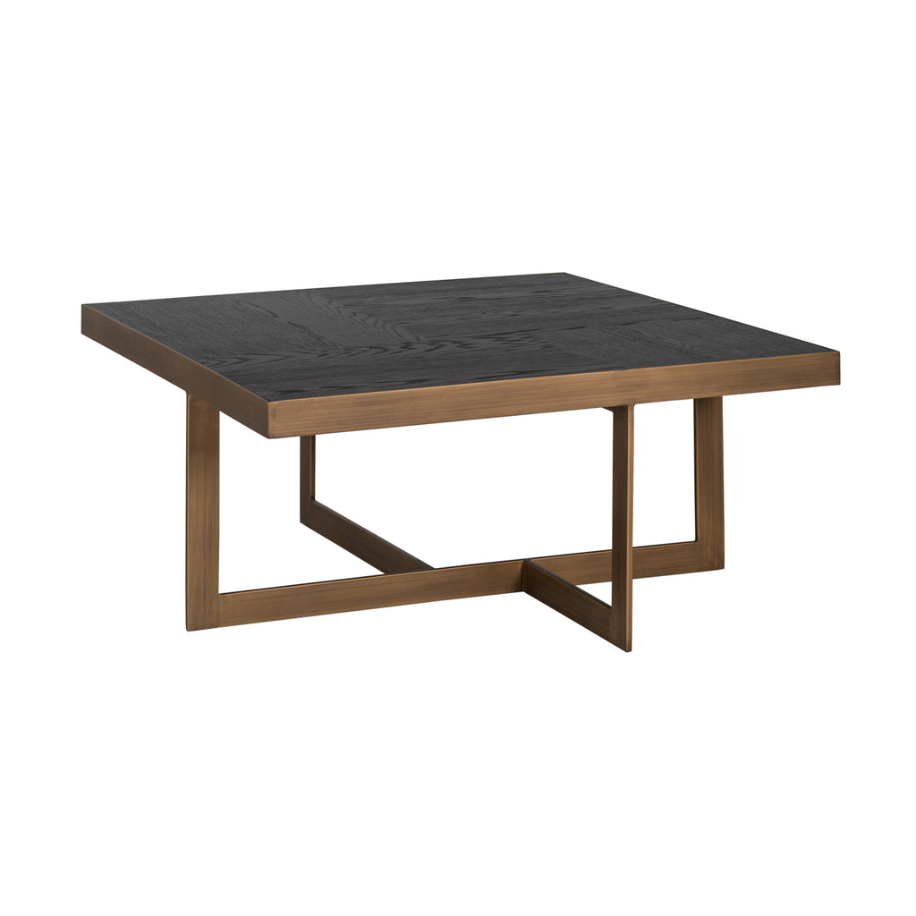 Table basse Cambon dark coffee 90x90