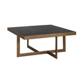 Table basse Cambon dark coffee 90x90