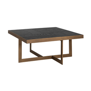 Table basse Cambon dark coffee 90x90