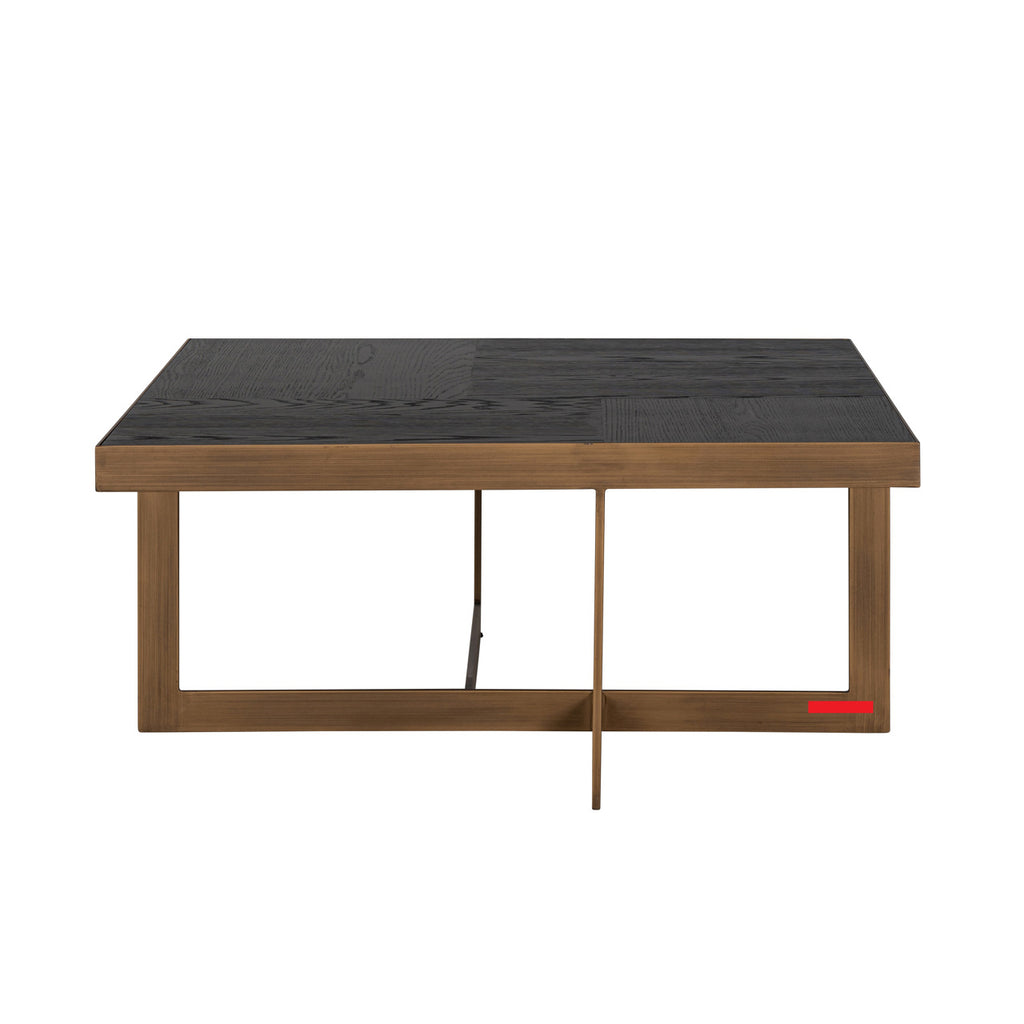 Table basse Cambon dark coffee 90x90
