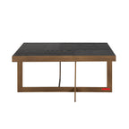 Table basse Cambon dark coffee 90x90