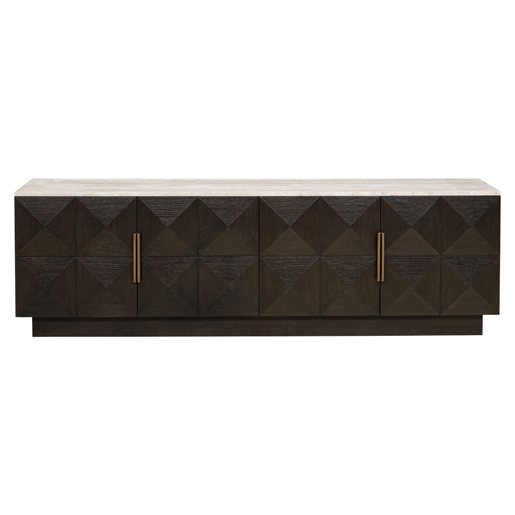 Meuble TV Claremont brown