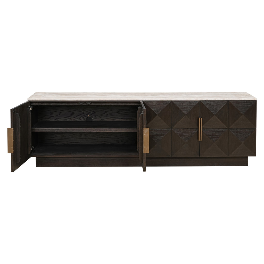 Meuble TV Claremont brown