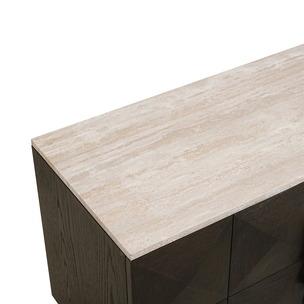 Meuble TV Claremont brown