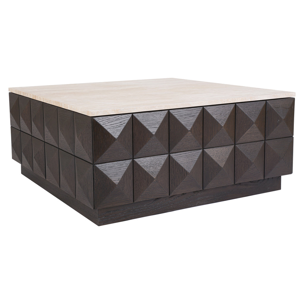 Table basse Claremont brown