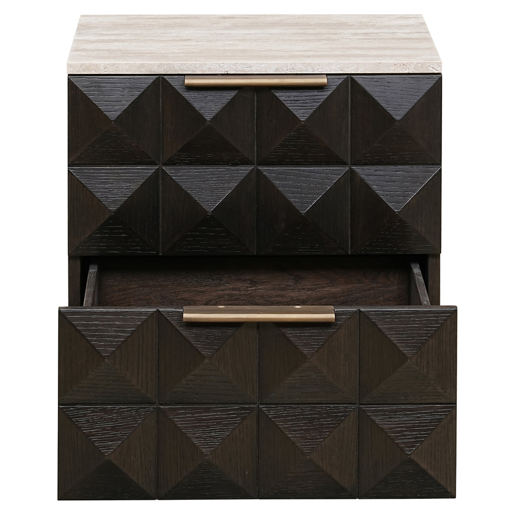 Table de chevet Claremont brown