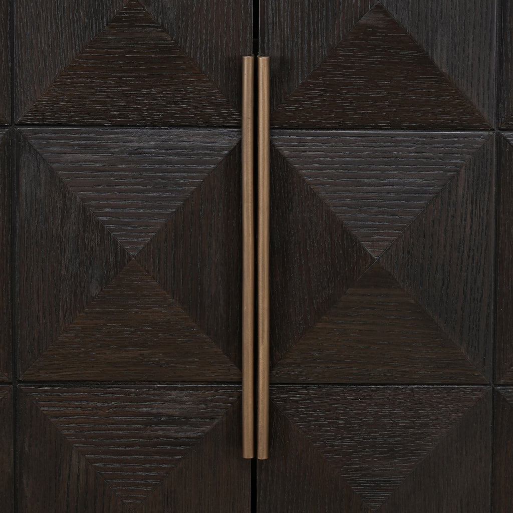 Armoire de rangement Claremont brown