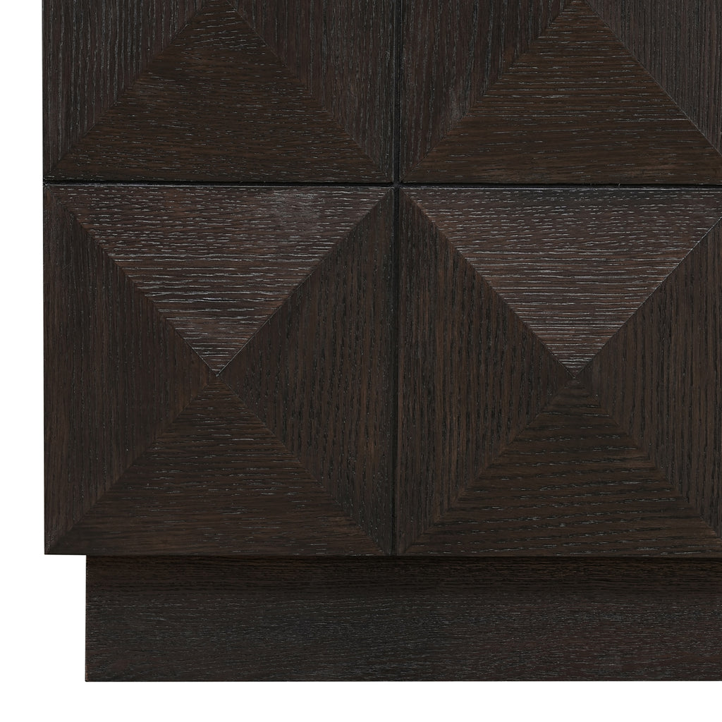 Armoire de rangement Claremont brown