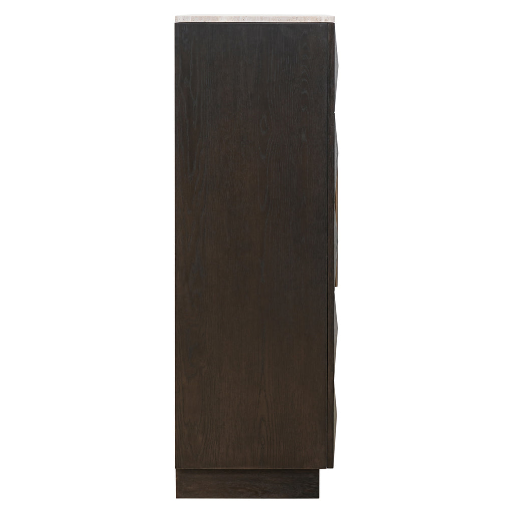 Armoire de rangement Claremont brown