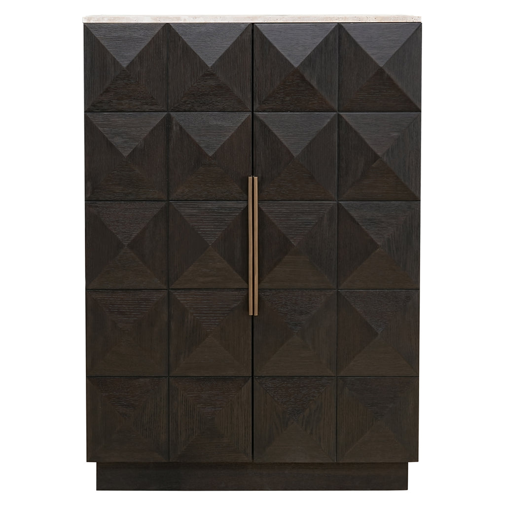 Armoire de rangement Claremont brown