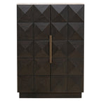 Armoire de rangement Claremont brown