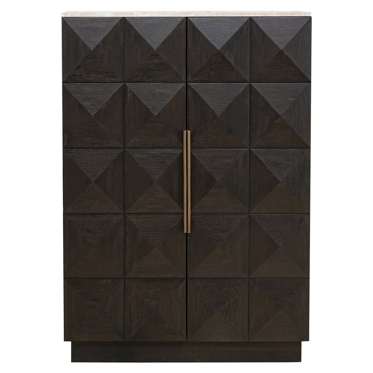 Armoire de rangement Claremont brown