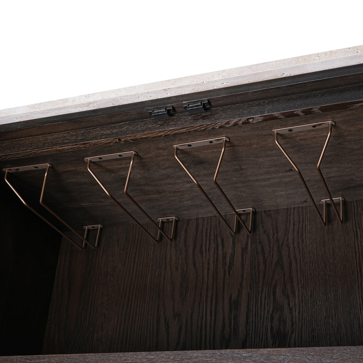 Armoire de rangement Claremont brown
