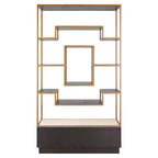 Vitrine Claremont brown