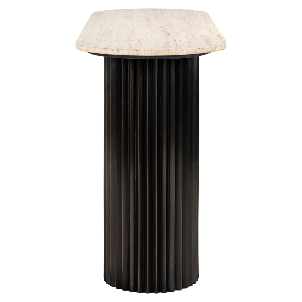 Console Hampton dark brown