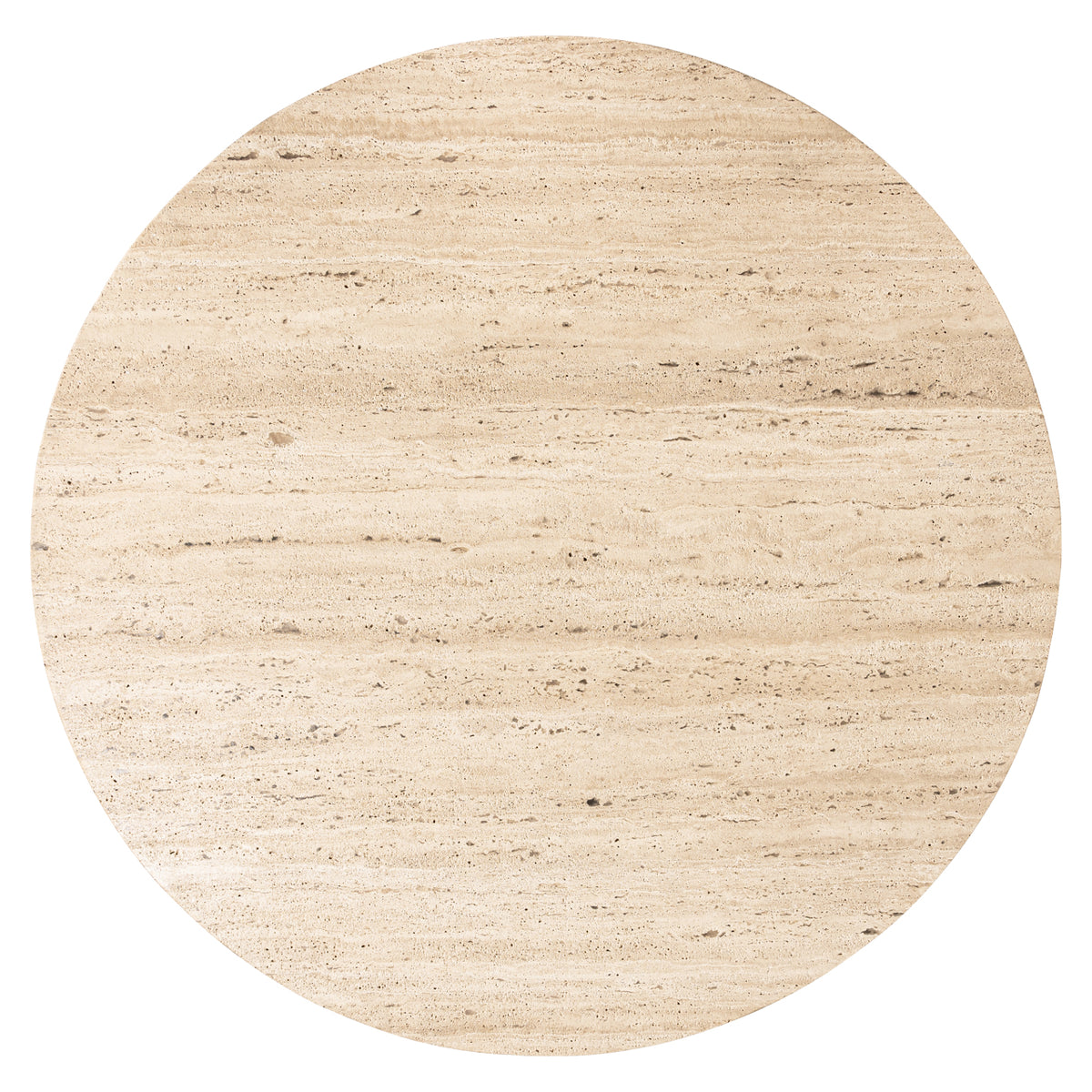 Table basse Hampton dark brown 90Ø