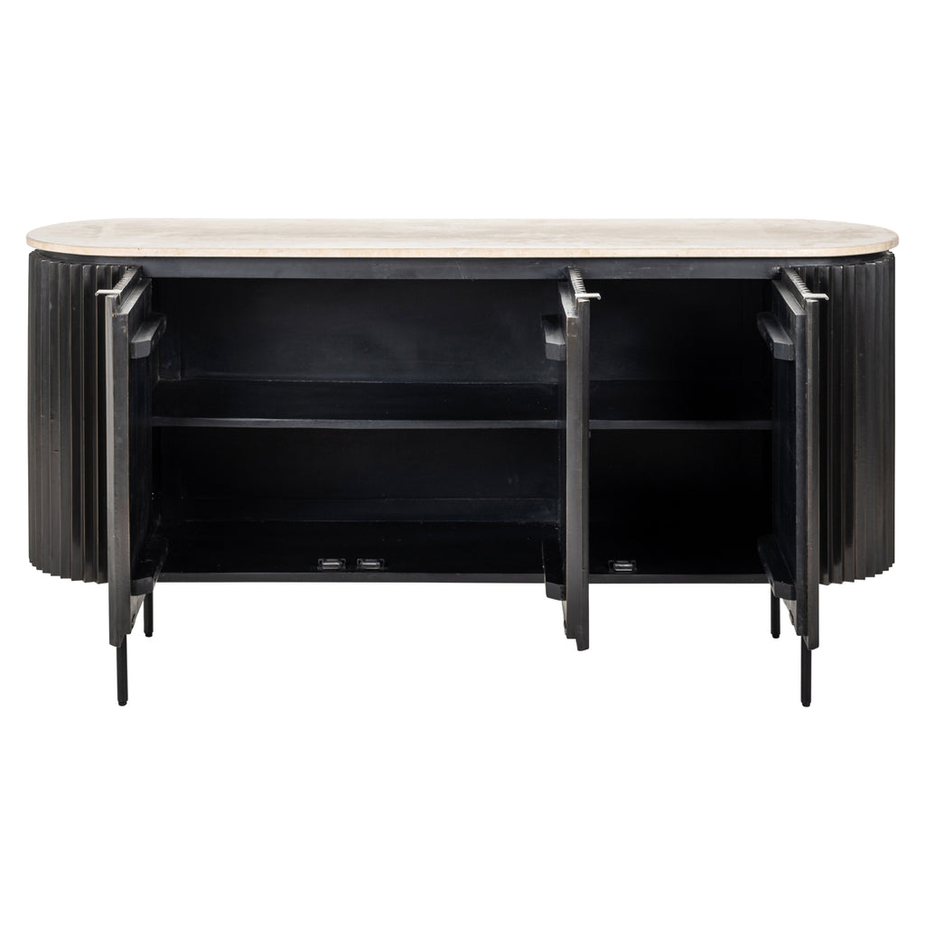 Buffet Hampton dark brown