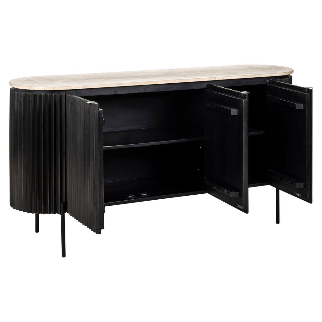 Buffet Hampton dark brown