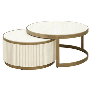 Table basse Tivoli white (Set of 2)