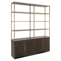 Vitrine Carter brown large 4-doors