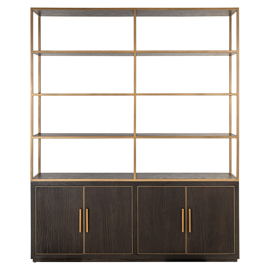Vitrine Carter brown large 4-doors