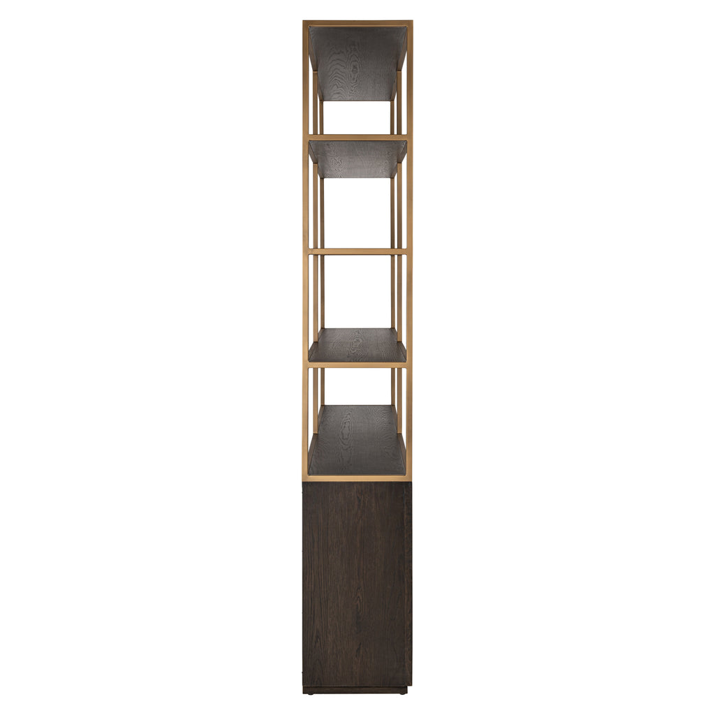 Vitrine Carter brown large 4-doors