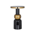Table d'appoint Mose black 41Ø
