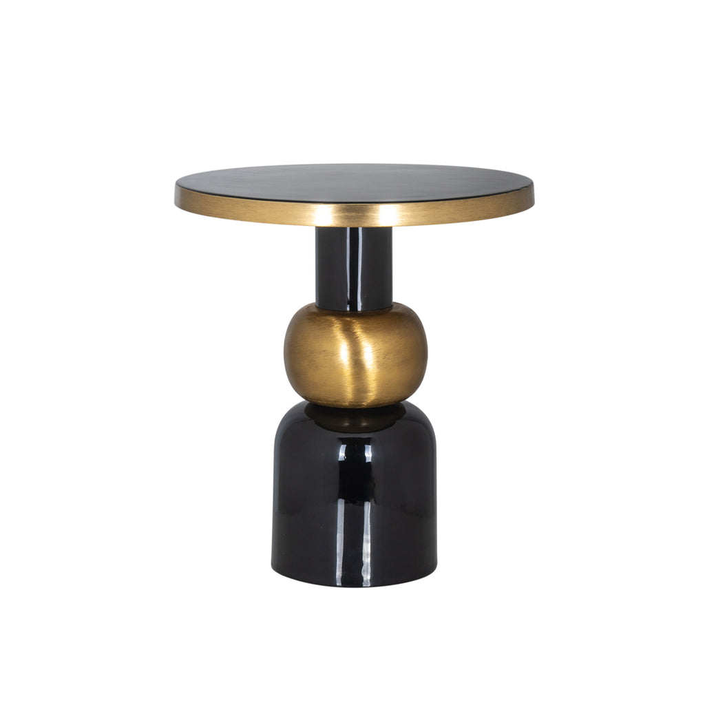 Table d'appoint Mose black 51Ø