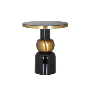 Table d'appoint Mose black 51Ø