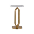 Table d'appoint Celine brushed gold