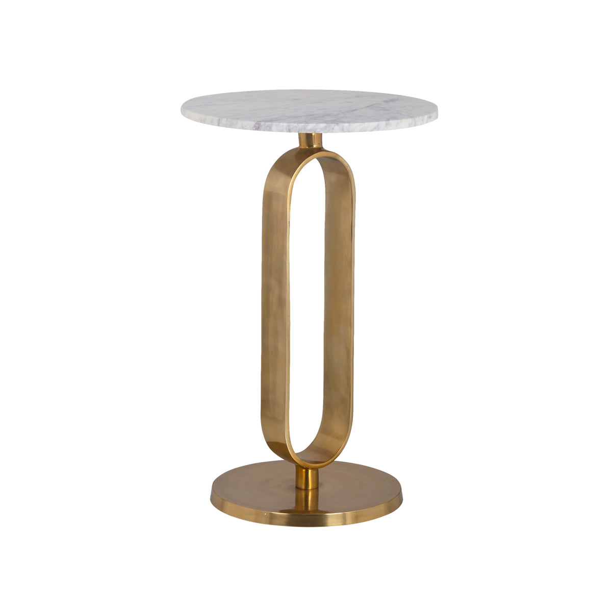 Table d'appoint Celine brushed gold