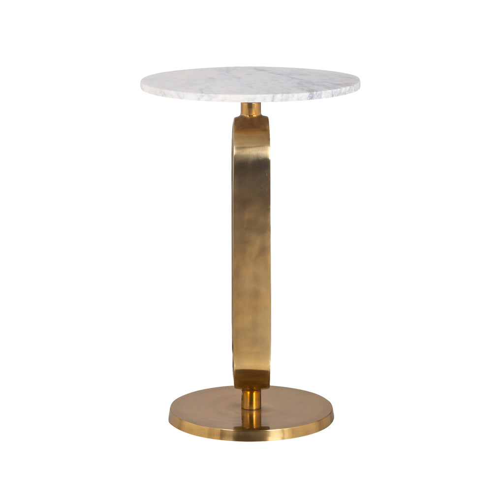 Table d'appoint Celine brushed gold