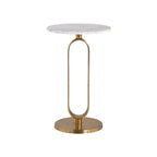 Table d'appoint Celine brushed gold
