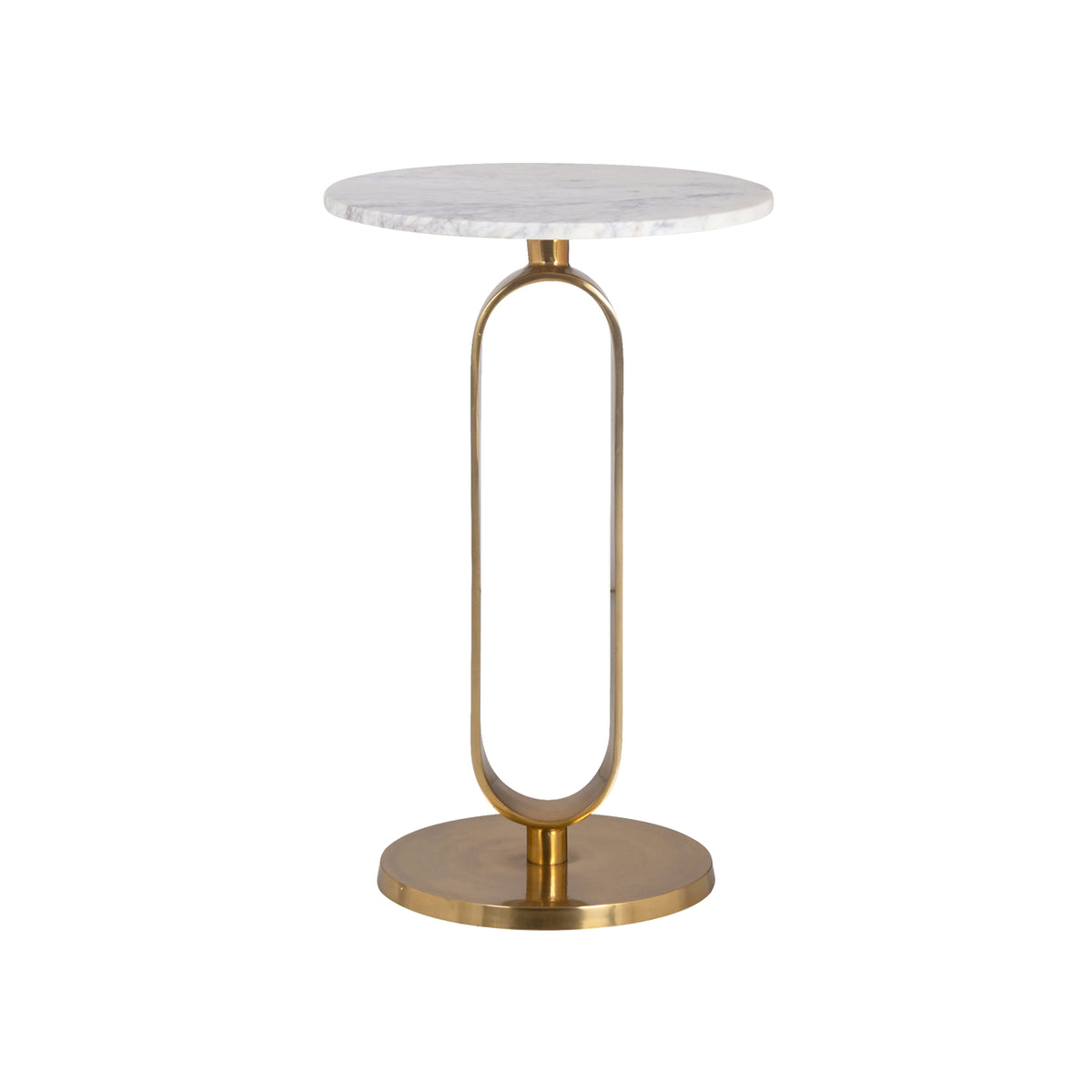 Table d'appoint Celine brushed gold