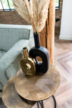 Vase Emar brushed gold small