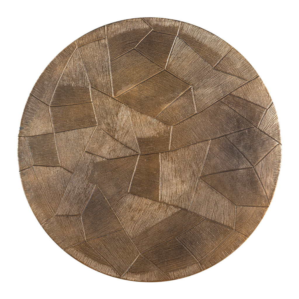 Table basse Tulum brushed gold (Set of 2)