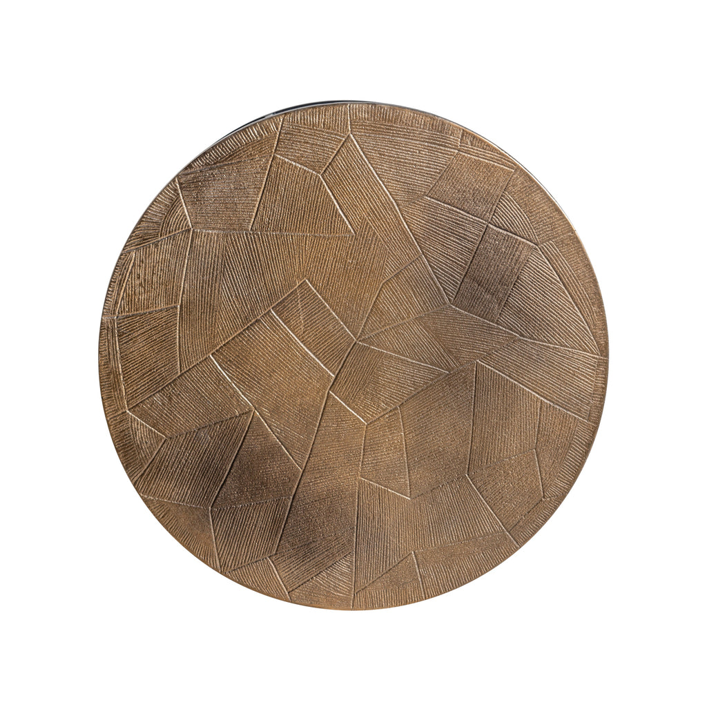 Table basse Tulum brushed gold (Set of 2)